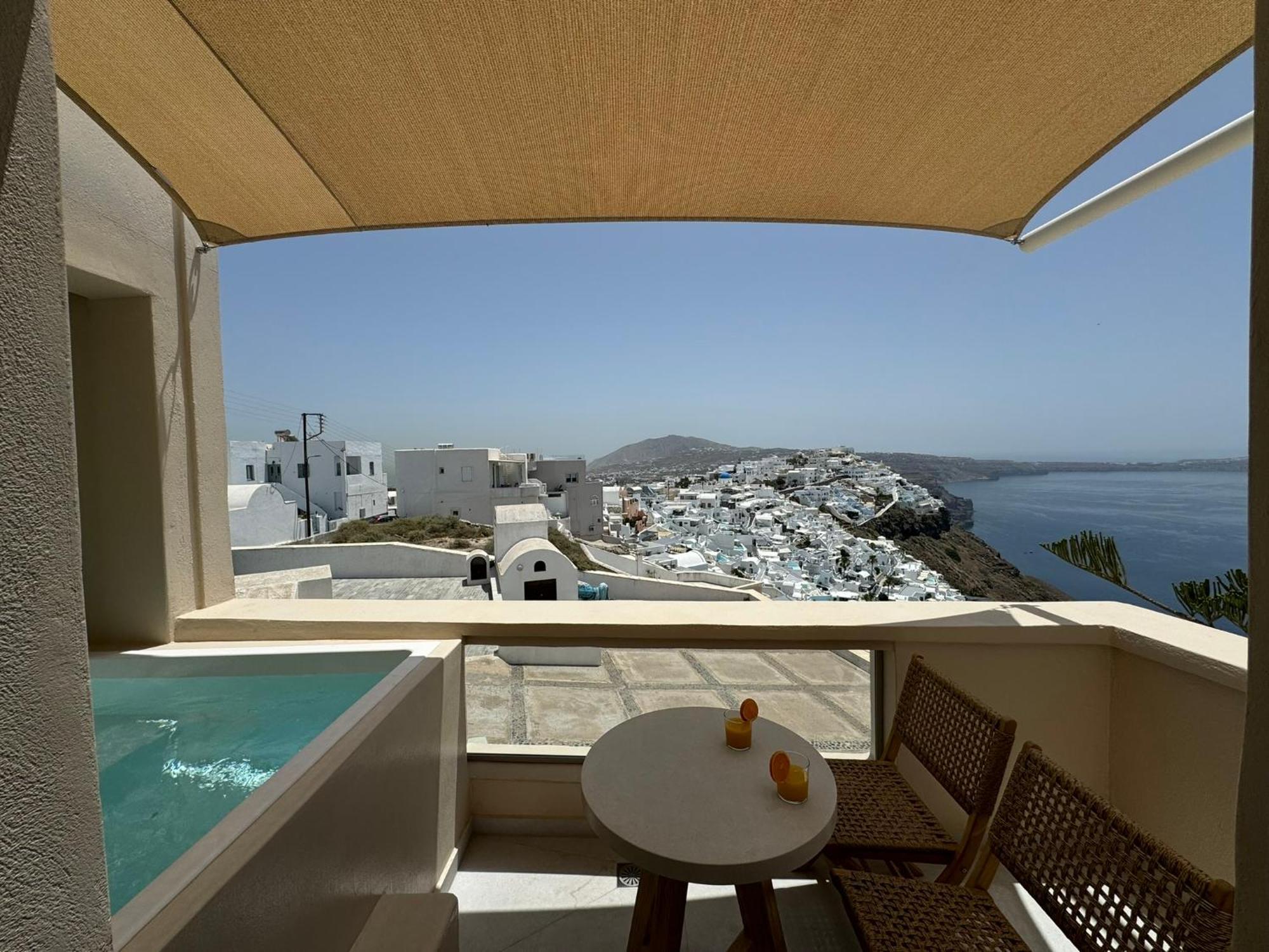 Morfes Luxury Residence Firostefani Exterior foto