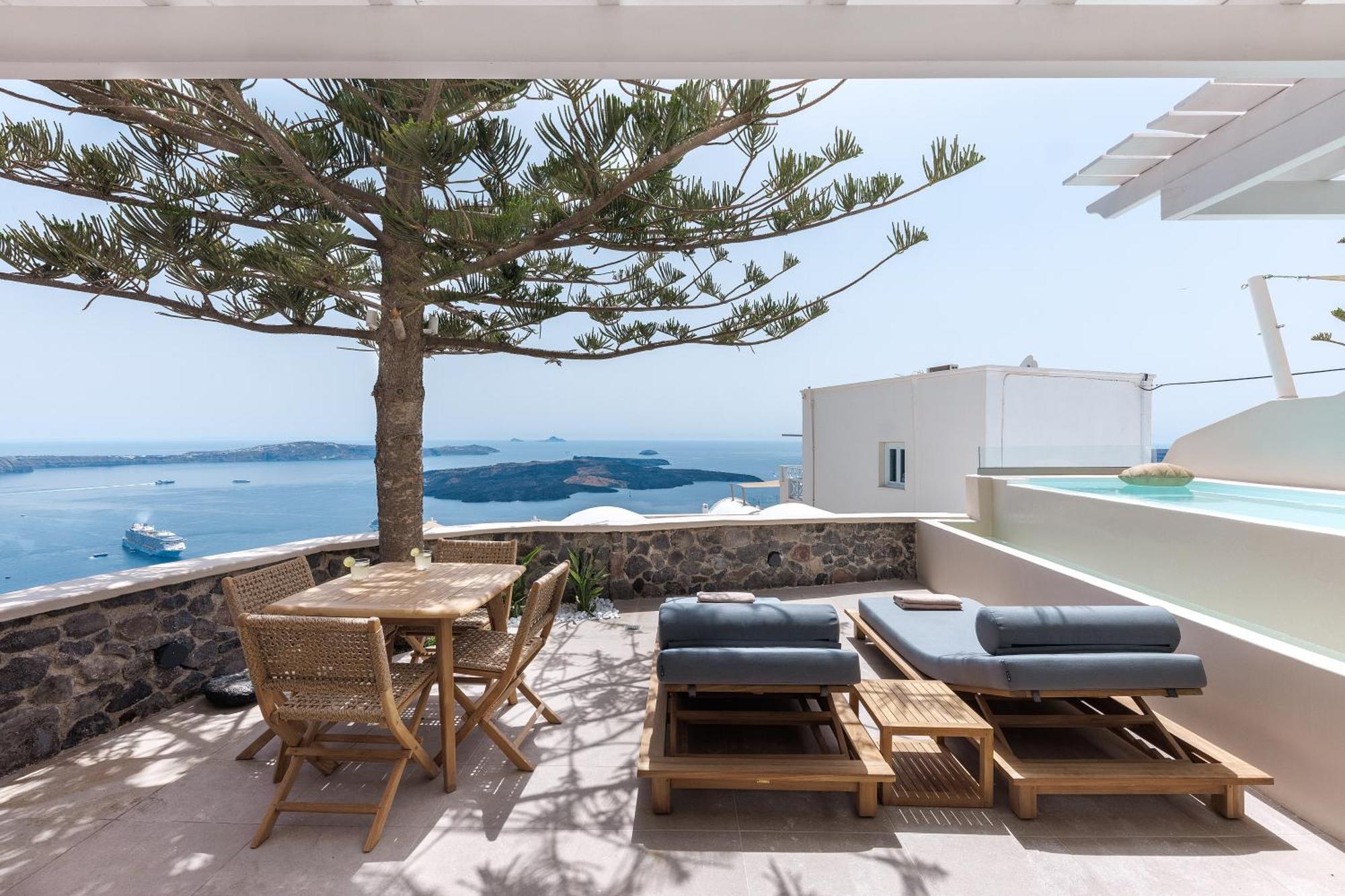 Morfes Luxury Residence Firostefani Exterior foto