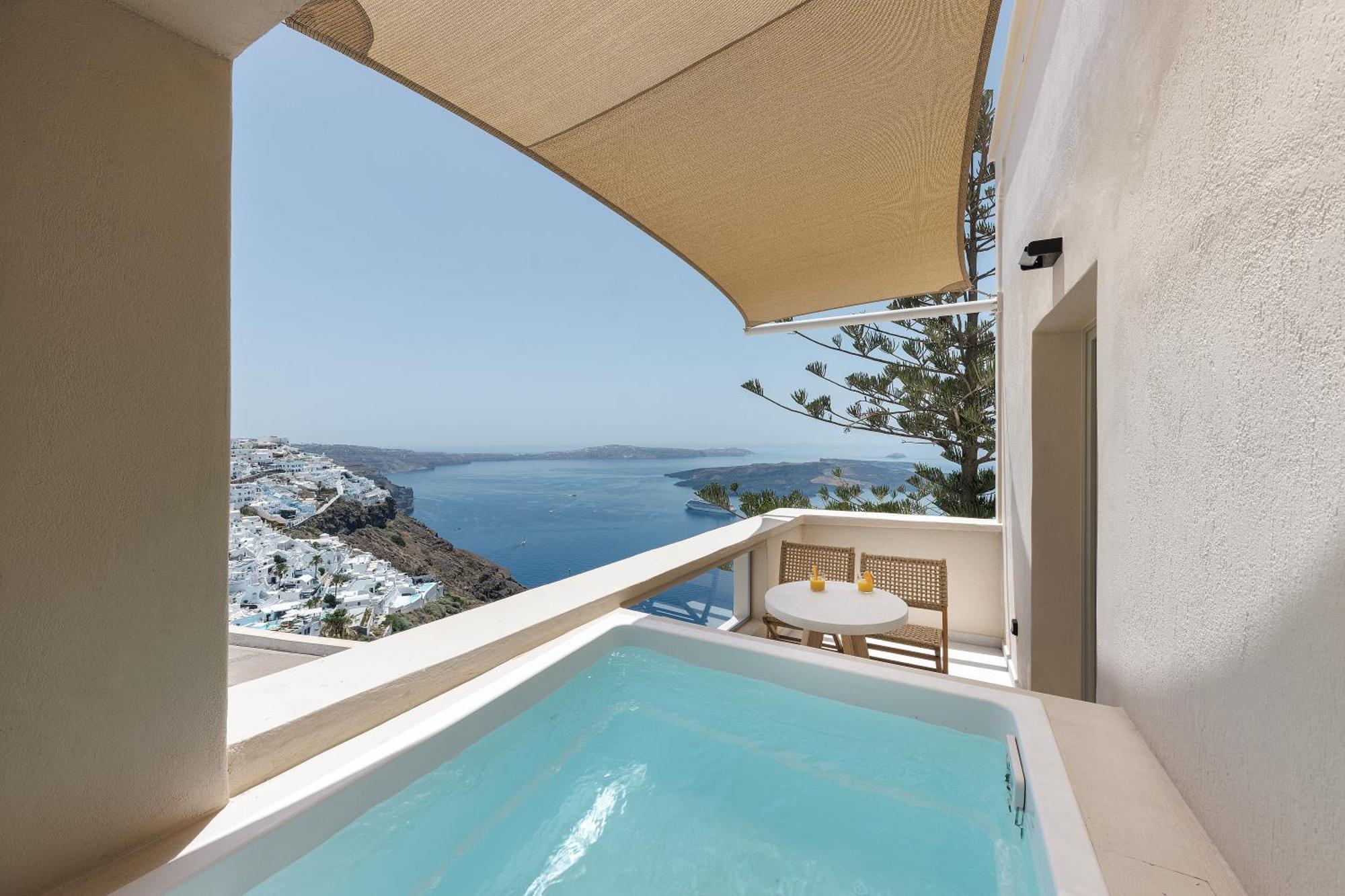 Morfes Luxury Residence Firostefani Exterior foto