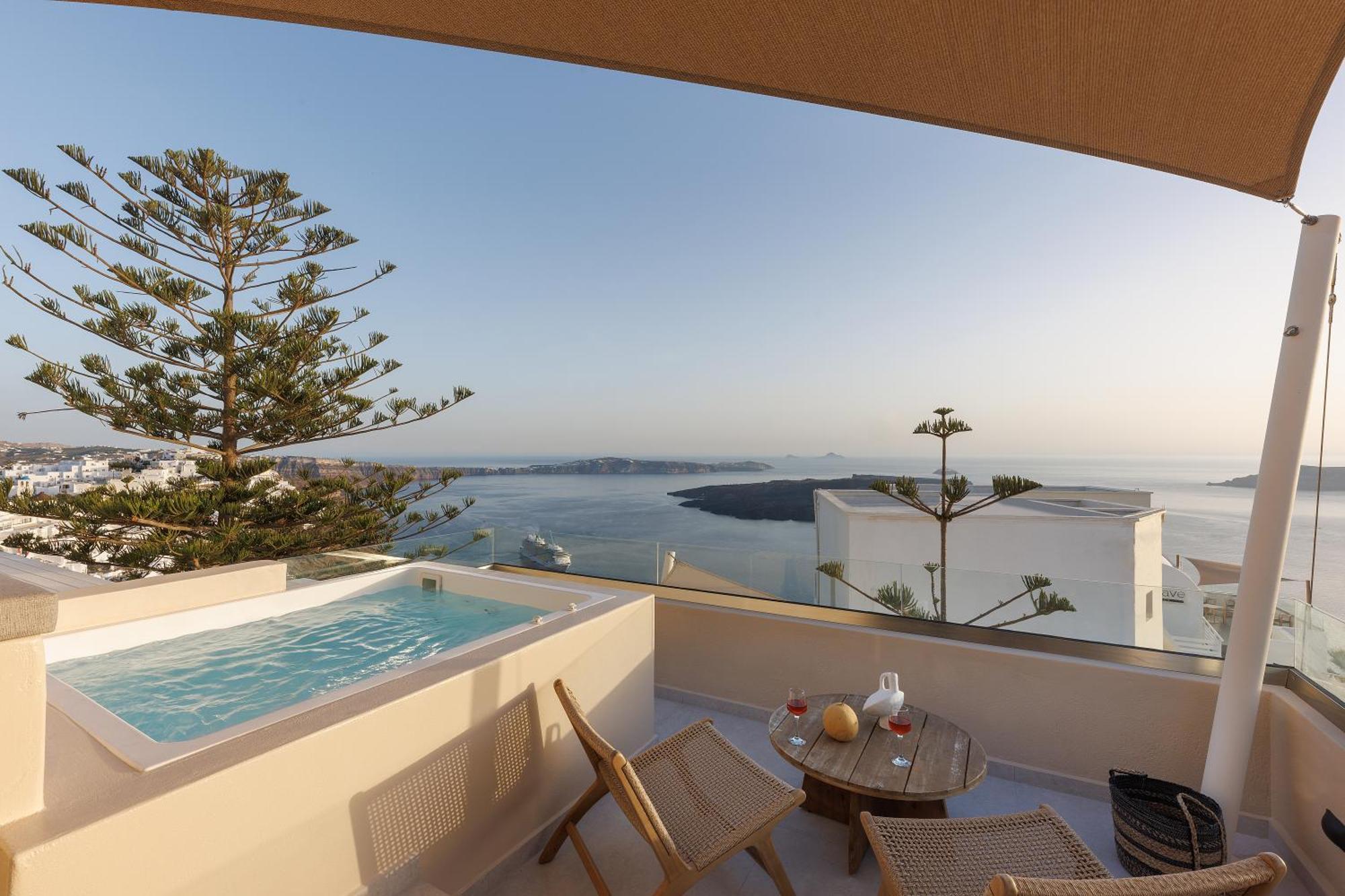 Morfes Luxury Residence Firostefani Exterior foto