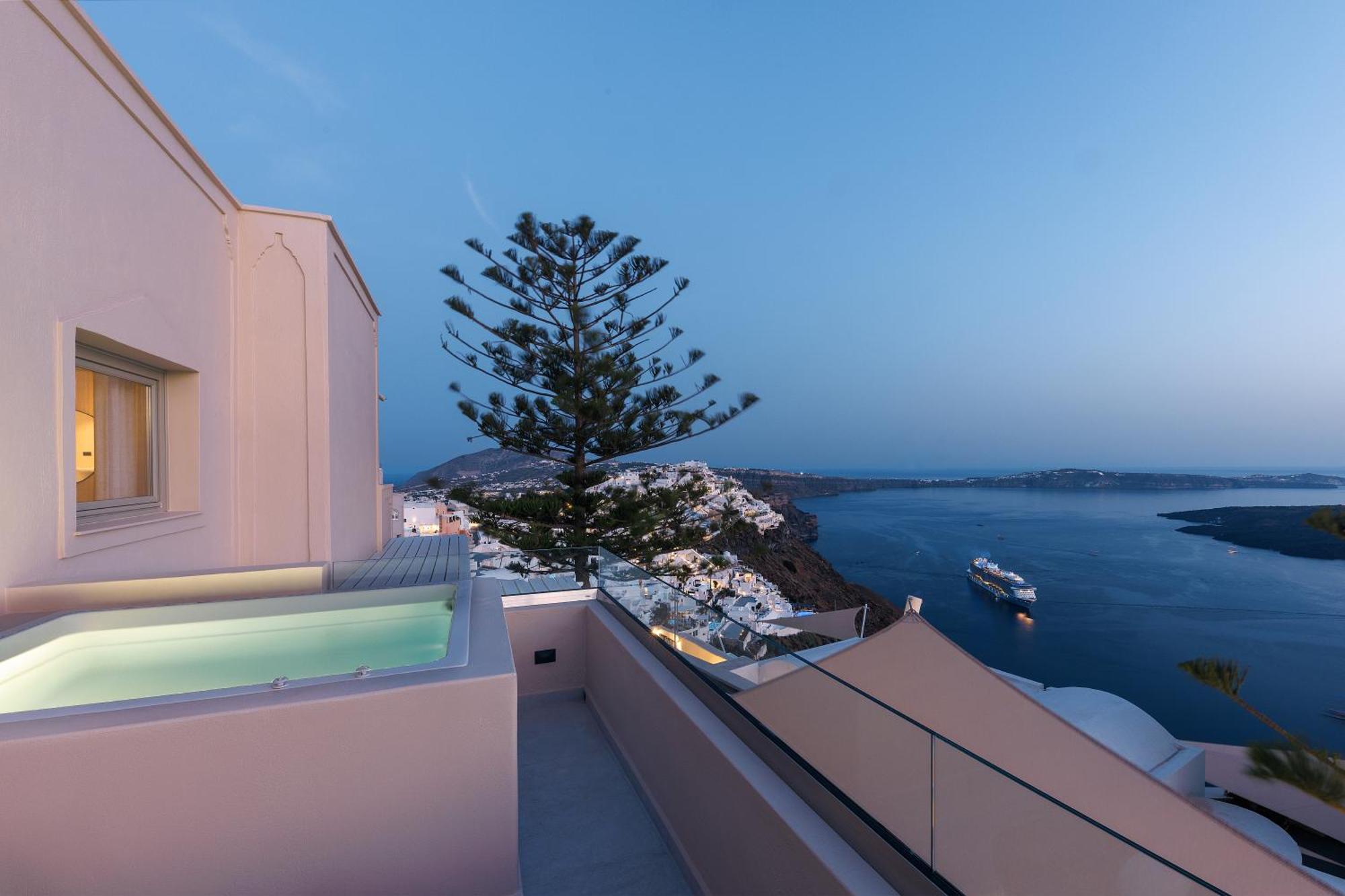 Morfes Luxury Residence Firostefani Exterior foto