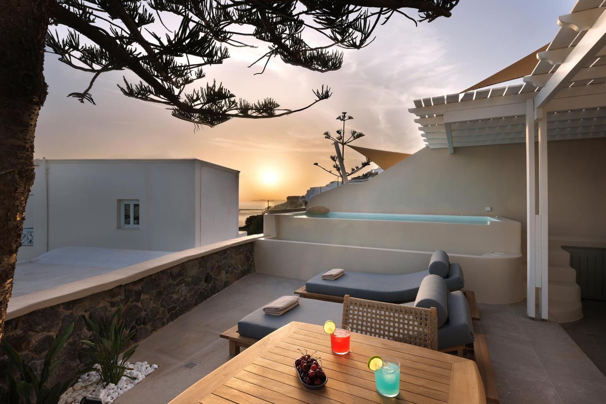 Morfes Luxury Residence Firostefani Exterior foto